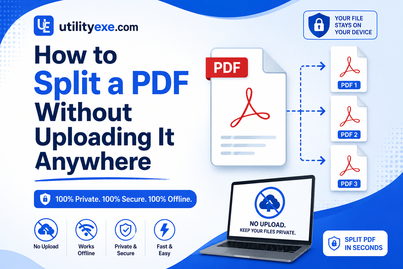 How to Split a PDF Without Uploading It Anywhere